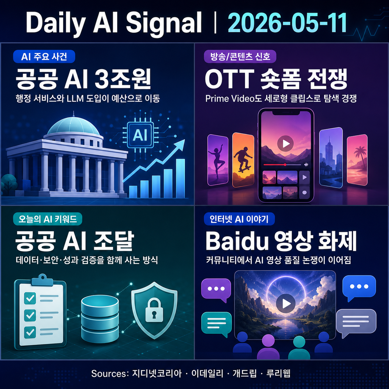 공공 AI 3조원 시대 눈앞...10년 새 11배 성장
